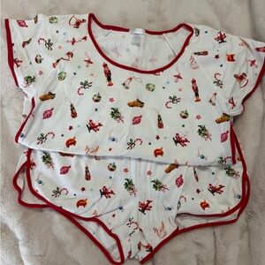Lake ornaments pajamas, VGUC, worn twice. Size XS